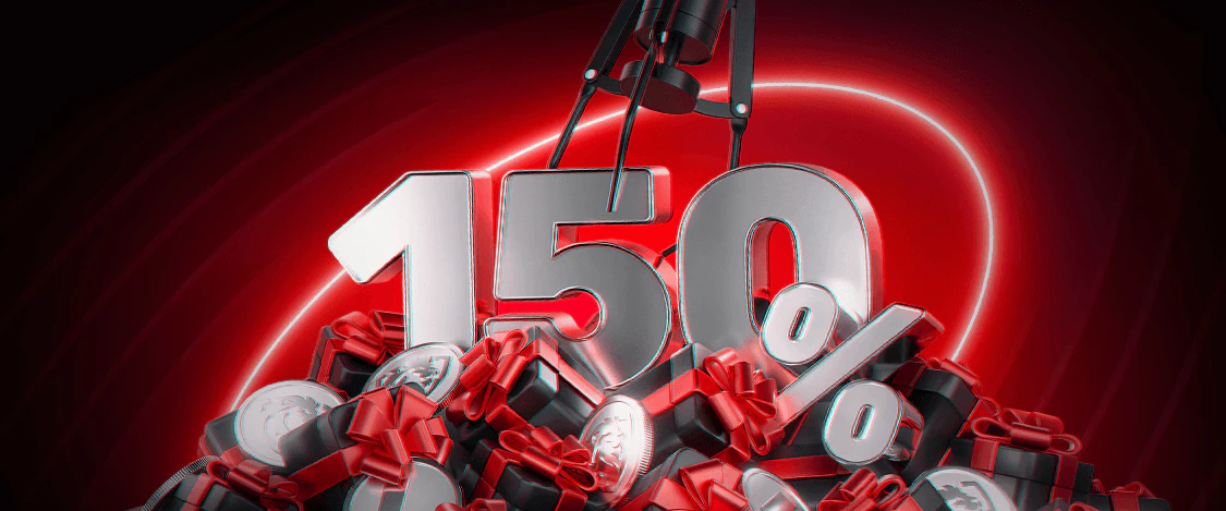 Приветственный бонус 150%